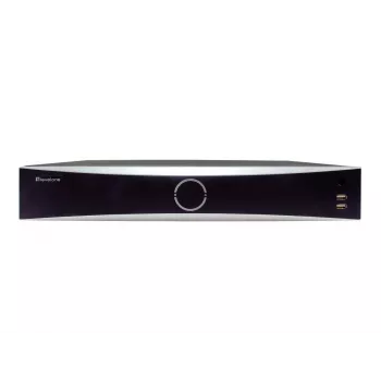Tīkla video reģistrators LEVELONE NVR-0411 — 32 kanāli, maks. 4096×2160, 10 TB SATA, PoE 16 W/ports, 17x RJ-45, USB 2x2