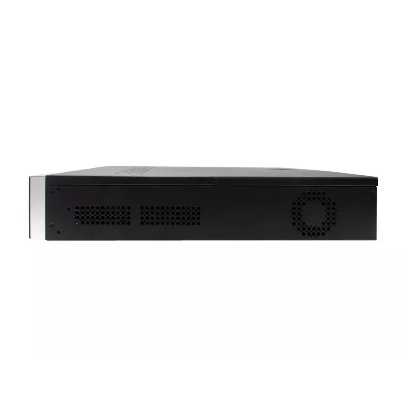 Tīkla video reģistrators LEVELONE NVR-0411 — 32 kanāli, maks. 4096×2160, 10 TB SATA, PoE 16 W/ports, 17x RJ-45, USB 2x2