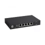5-Port Unmanaged 2.5G Ethernet Switch LEVELONE GEU-0525 — 5× 2.5G RJ-45, nevadāms, 25 Gbit/s komutācijas jauda, piestiprināms pie sienas