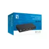 5-Port Unmanaged 2.5G Ethernet Switch LEVELONE GEU-0525 — 5× 2.5G RJ-45, nevadāms, 25 Gbit/s komutācijas jauda, piestiprināms pie sienas