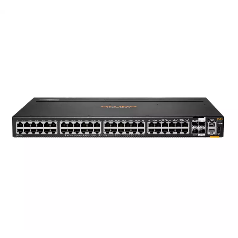 HPE Aruba Networking CX 6200M 48G 4SFP+ komutators Gigabit Ethernet 48 porti