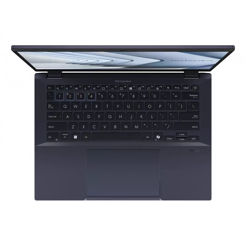 ASUS ExpertBook B5 B5404CMA-Q70103X Intel Core Ultra 7 155U klēpjdators 35,6 cm (14 collu) WUXGA 32 GB DDR5-SDRAM 1 TB SSD Wi-Fi 6E (802.11ax) Windows 11 Pro Melns