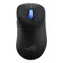 ASUS ROG Keris II Ace Wireless AimPoint Melns pele Spēles Labās rokas RF Bezvadu + Bluetooth + USB A tipa Optiskais 42000 DPI