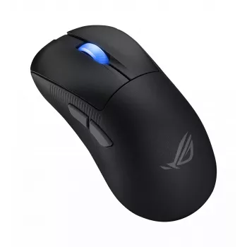 ASUS ROG Keris II Ace Wireless AimPoint Melns pele Spēles Labās rokas RF Bezvadu + Bluetooth + USB A tipa Optiskais 42000 DPI