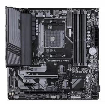 GIGABYTE B550M GAMING X WIFI6 mātesplate - AMD Ryzen 5000 CPU, 5+3 fāžu VRM, līdz 3200MHz DDR4, 1xPCIe 4.0 + 1xPCIe 3.0 M.2, Wi-Fi 6, 1GbE LAN, USB 3.2 Gen 1