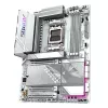 GIGABYTE X870E AORUS ELITE WIFI7 ICE mātesplate - atbalsta AMD Ryzen 9000 CPU, 16+2+2 fāžu digitālais VRM, līdz 8200 MHz DDR5 (OC), 3xPCIe 5.0 + 1xPCIe 4.0, Wi-Fi 7, 2.5GbE LAN, USB 4