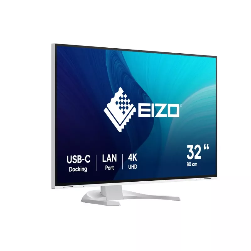 EIZO FlexScan EV3240X-WT datora monitors 80 cm (31,5 collas) 3840 x 2160 pikseļi 4K Ultra HD LCD Balts