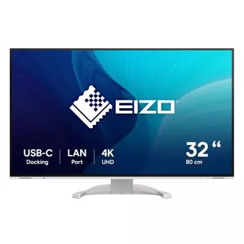 EIZO FlexScan EV3240X-WT datora monitors 80 cm (31,5 collas) 3840 x 2160 pikseļi 4K Ultra HD LCD Balts