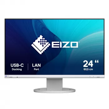 EIZO FlexScan EV2490-WT datora monitors 60,5 cm (23,8 collas) 1920 x 1080 pikseļi Full HD LCD Balts