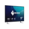 EIZO FlexScan EV4340X-BK datora monitors 108 cm (42,5 collas) 3840 x 2160 pikseļi 4K Ultra HD LCD melns