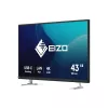 EIZO FlexScan EV4340X-BK datora monitors 108 cm (42,5 collas) 3840 x 2160 pikseļi 4K Ultra HD LCD melns