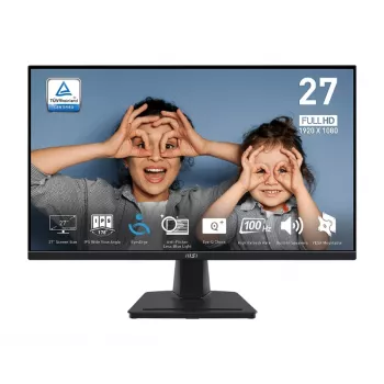 MSI Pro MP275QDE datora monitors 68,6 cm (27 collas) 2560 x 1440 pikseļi Wide Quad HD LCD Melns