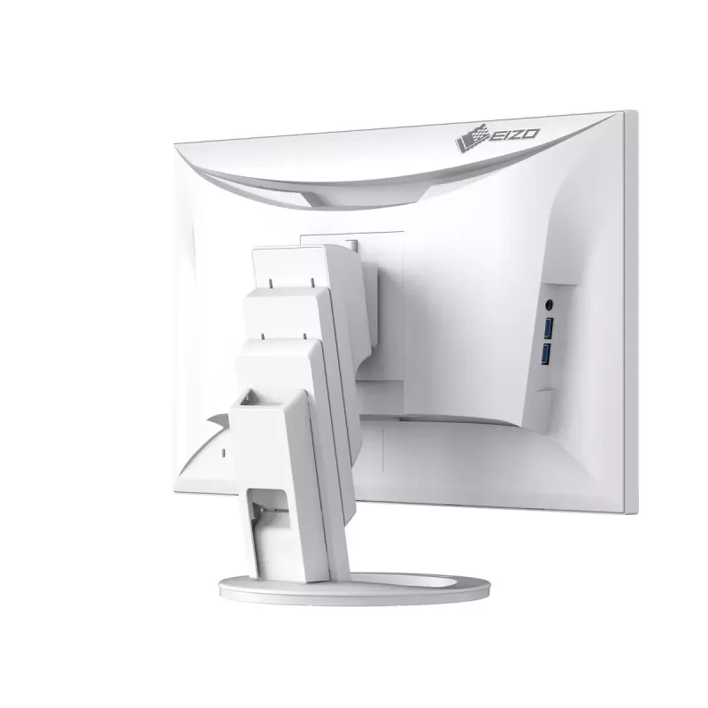 Monitors EIZO EV2480-WT 24 collu IPS LED Full HD 1920x1080, 5 ms, 60 Hz, DVI-D/HDMI/DisplayPort, USB centrmezgls, VESA, balts