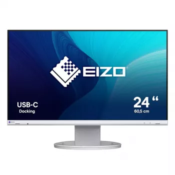 Monitors EIZO EV2480-WT 24 collu IPS LED Full HD 1920x1080, 5 ms, 60 Hz, DVI-D/HDMI/DisplayPort, USB centrmezgls, VESA, balts