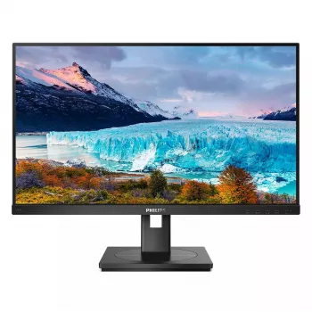 Philips S Line 243S1/00 datora monitors 60,5 cm (23,8 colli) 1920 x 1080 pikseļi Full HD LCD Melns