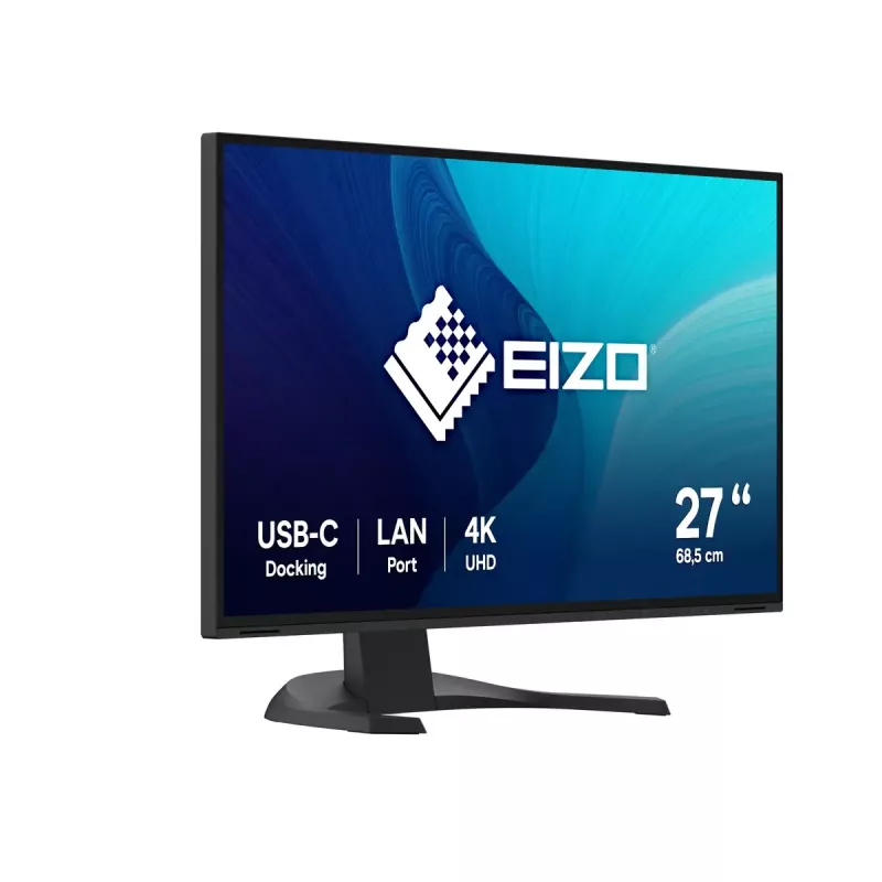 EIZO FlexScan EV2740X-BK datora monitors 68,6 cm (27 collas) 3840 x 2160 pikseļi 4K Ultra HD LCD Melns