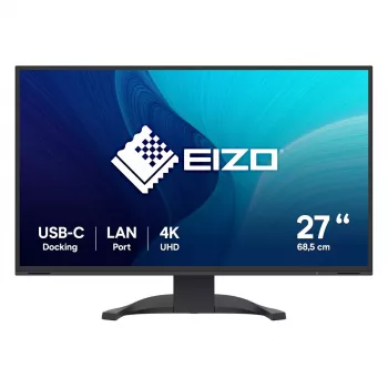 EIZO FlexScan EV2740X-BK datora monitors 68,6 cm (27 collas) 3840 x 2160 pikseļi 4K Ultra HD LCD Melns
