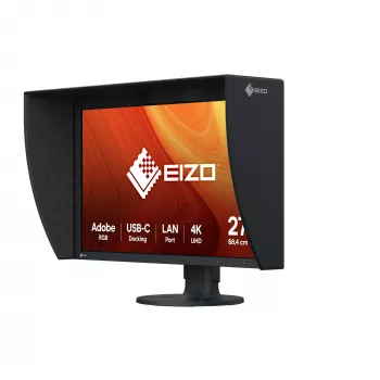 EIZO ColorEdge CG2700X datora monitors 68,6 cm (27 collas) 3840 x 2160 pikseļi 4K Ultra HD LCD Melns