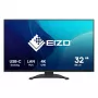 EIZO FlexScan EV3240X-BK datora monitors 80 cm (31,5 collas) 3840 x 2160 pikseļi 4K Ultra HD LCD Melns