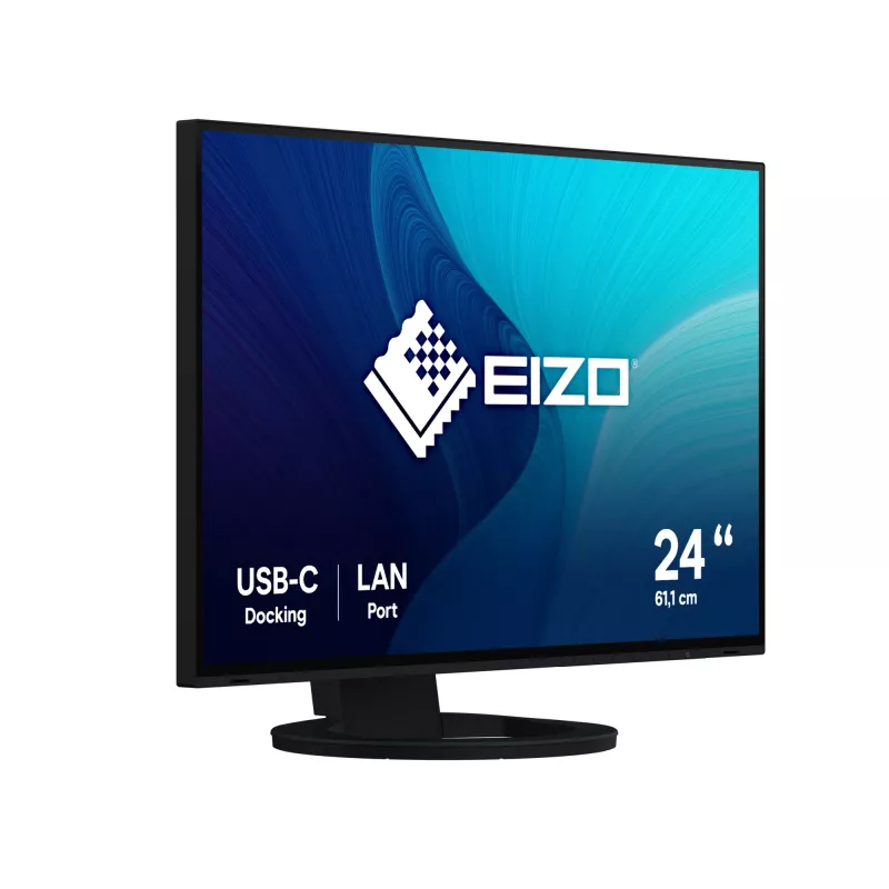 EIZO FlexScan EV2495-BK datora monitors 61,2 cm (24,1 collas) 1920 x 1200 pikseļi WUXGA LCD Melns