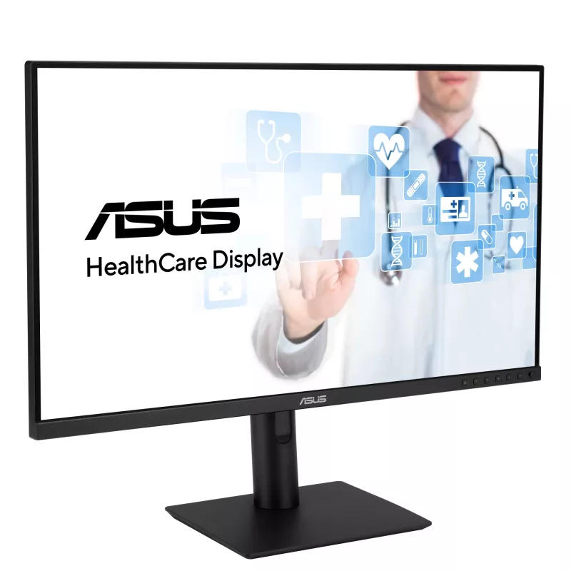 ASUS HA2441A datora monitors 60,5 cm (23,8 collas) 2560 x 1440 pikseļi Quad HD LCD melns