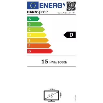 Hannspree HO 245 PTB datora monitors 60,5 cm (23,8 collu) 1920 x 1080 pikseļi Full HD LED Skārienekrāns Melns