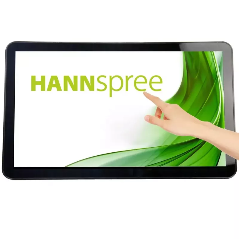 Hannspree HO 245 PTB datora monitors 60,5 cm (23,8 collu) 1920 x 1080 pikseļi Full HD LED Skārienekrāns Melns