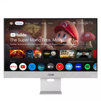 ASUS ZenScreen Smart Monitor MS27UC datora monitors 68,6 cm (27 collas) 3840 x 2160 pikseļi 4K Ultra HD LCD pelēks