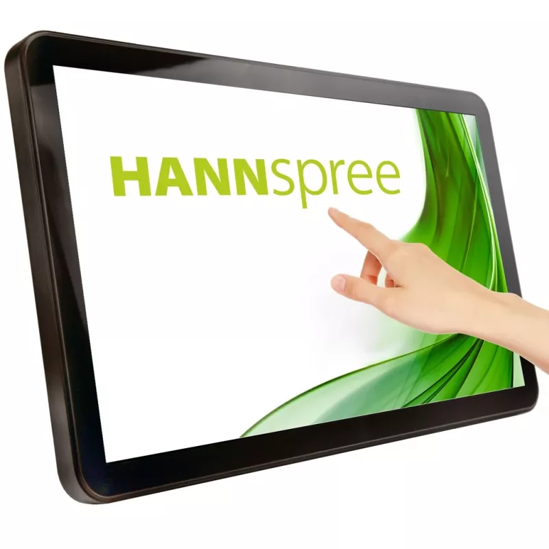 Hannspree HO 325 PTB datora monitors 80 cm (31,5 collu) 1920 x 1080 pikseļi Full HD LED Skārienekrāns Melns