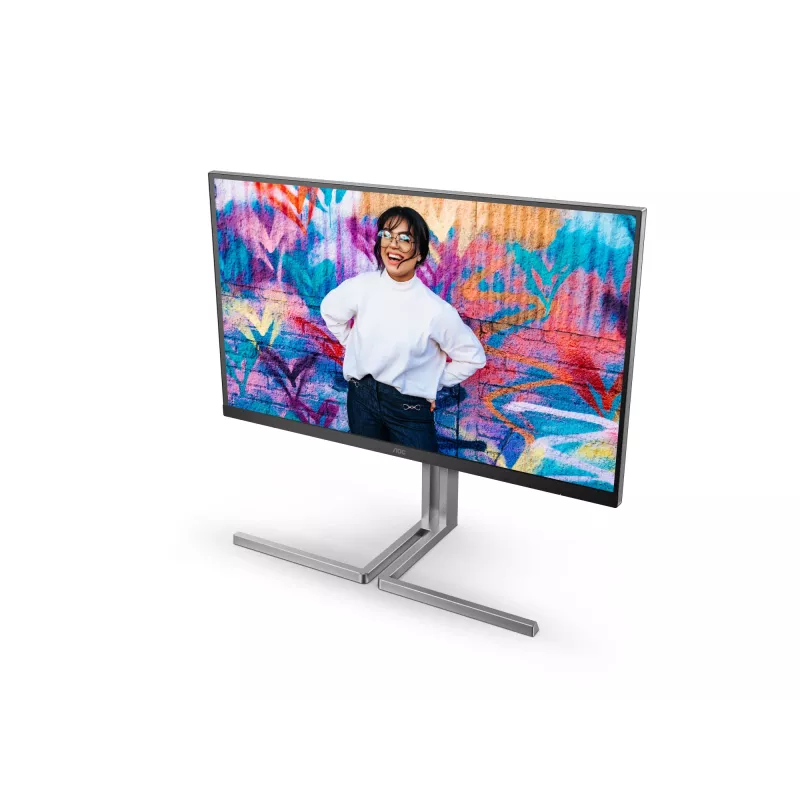 AOC U3 U32U3CV datora monitors 80 cm (31,5 collas) 3840 x 2160 pikseļi 4K Ultra HD LCD Melns