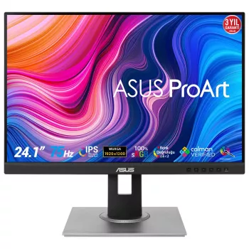 ASUS ProArt PA248QV datora monitors 61,2 cm (24,1 collas) 1920 x 1200 pikseļi WUXGA LED Melns
