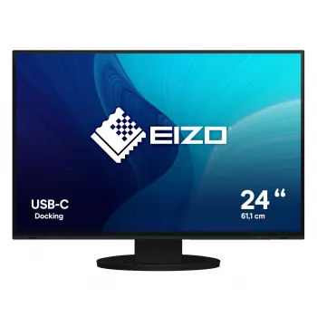 EIZO FlexScan EV2485-BK datora monitors 61,2 cm (24,1 collas) 1920 x 1200 pikseļi WUXGA LCD Melns