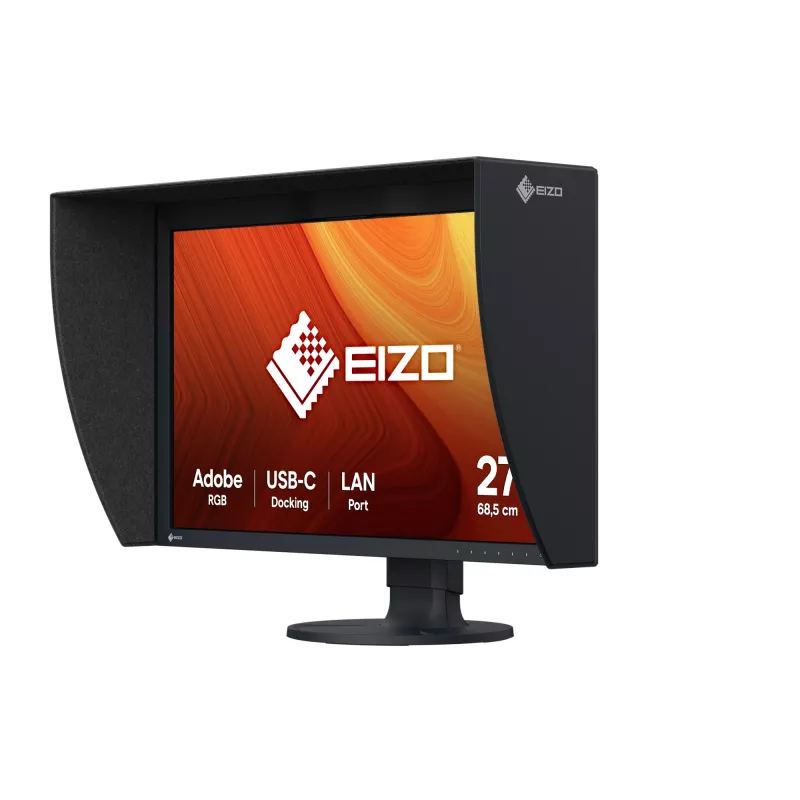 EIZO ColorEdge CG2700S datora monitors 68,6 cm (27 colli) 2560 x 1440 pikseļi Quad HD LCD Melns