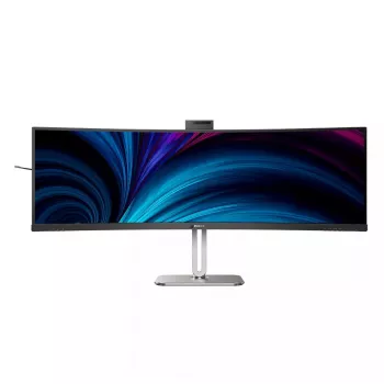 Philips 49B2U6903CH/00 datora monitors 124.5 cm (49 colli) 5120 x 1440 pikseļi Dual QHD LCD Pelēks