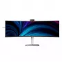 Philips 49B2U6903CH/00 datora monitors 124.5 cm (49 colli) 5120 x 1440 pikseļi Dual QHD LCD Pelēks