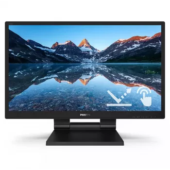 Philips 242B9TL/00 datora monitors 60,5 cm (23,8 collu) 1920 x 1080 pikseļi Full HD LCD skārienekrāns Melns