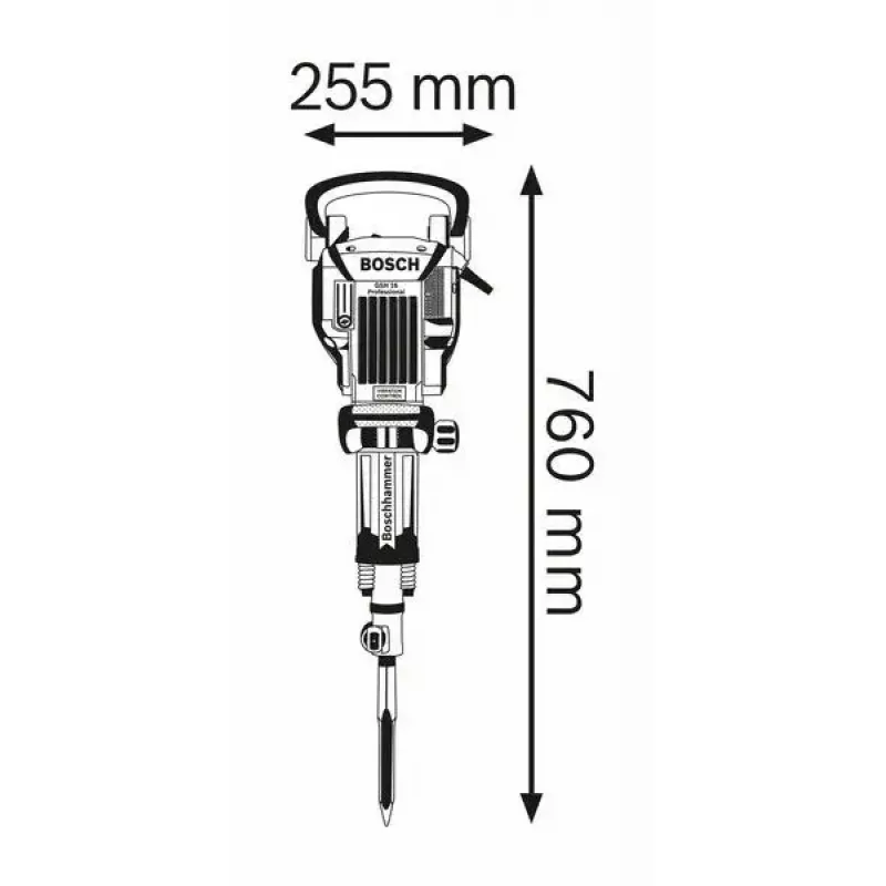 Bosch 0 611 335 100 triecienurbjmašīna 1750 W