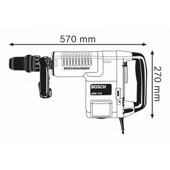 Bosch 0 611 316 703 rotācijas āmurs 1500 W