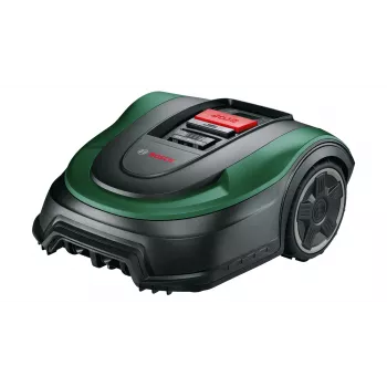 Bosch Indego M+ 700 robotiskais zāles pļāvējs ar akumulatoru, melns, zaļš