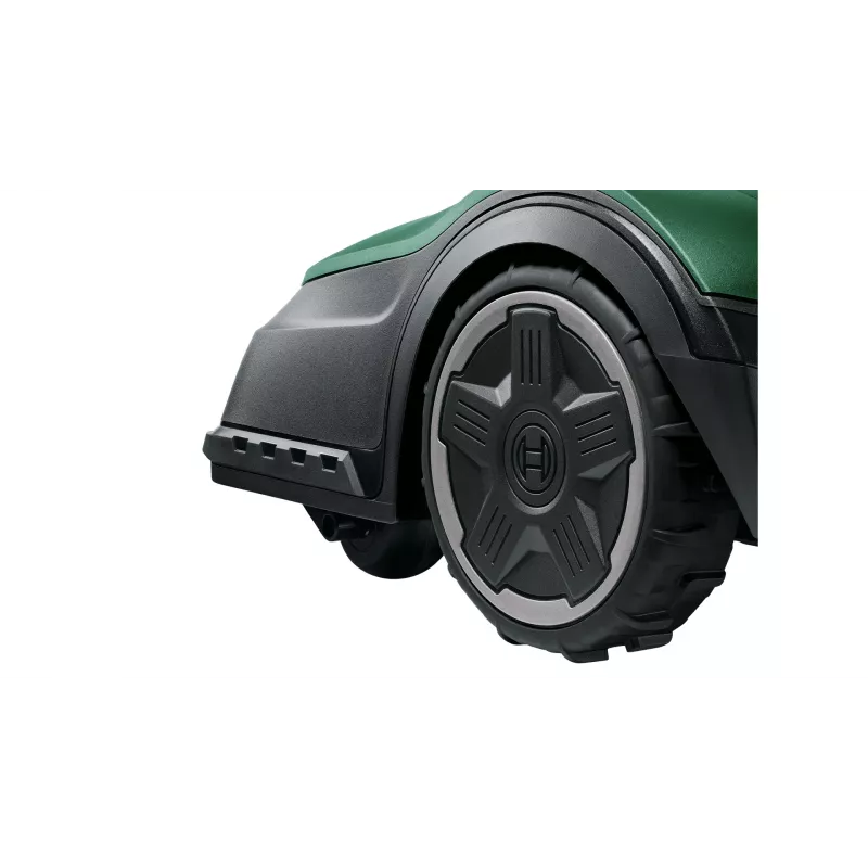 Bosch Indego M+ 700 robotiskais zāles pļāvējs ar akumulatoru, melns, zaļš