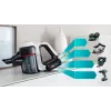 Bosch BSS711W stieņa putekļsūcējs/elektriskā slota Baterija Sausā Bez maisiņa 0.3 L Melna, Sudraba, Balta