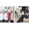 Bosch BSS711W stieņa putekļsūcējs/elektriskā slota Baterija Sausā Bez maisiņa 0.3 L Melna, Sudraba, Balta