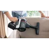 Bosch BSS711W stieņa putekļsūcējs/elektriskā slota Baterija Sausā Bez maisiņa 0.3 L Melna, Sudraba, Balta