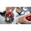 Bosch BSS711W stieņa putekļsūcējs/elektriskā slota Baterija Sausā Bez maisiņa 0.3 L Melna, Sudraba, Balta