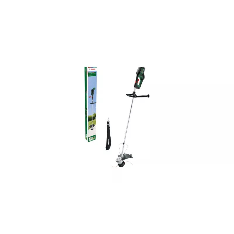 Bosch AdvancedGrassCut 36V-33 bezvadu zāles šķēres Melnas, Zaļas, Sudraba