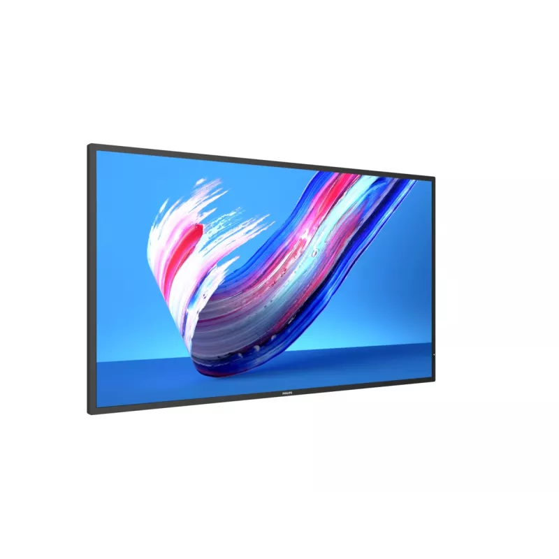Philips 43BDL3650Q digitālo izkārtņu plakanais panelis 109,2 cm (43 collu) LCD Wi-Fi 400 cd/m² Full HD Melns Iebūvēts procesors Android 10 18/7
