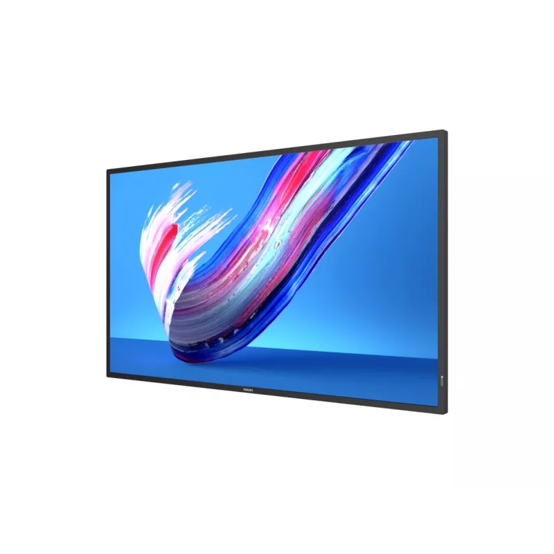 Philips 43BDL3650Q digitālo izkārtņu plakanais panelis 109,2 cm (43 collu) LCD Wi-Fi 400 cd/m² Full HD Melns Iebūvēts procesors Android 10 18/7