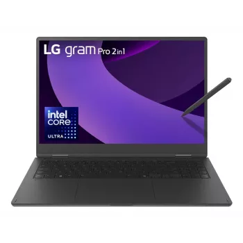 Hibrīdklēpjdators LG Gram Pro 16TB90TP 16 collu Intel Core Ultra 7 16GB 1TB Intel Arc 140T Windows 11 Pro