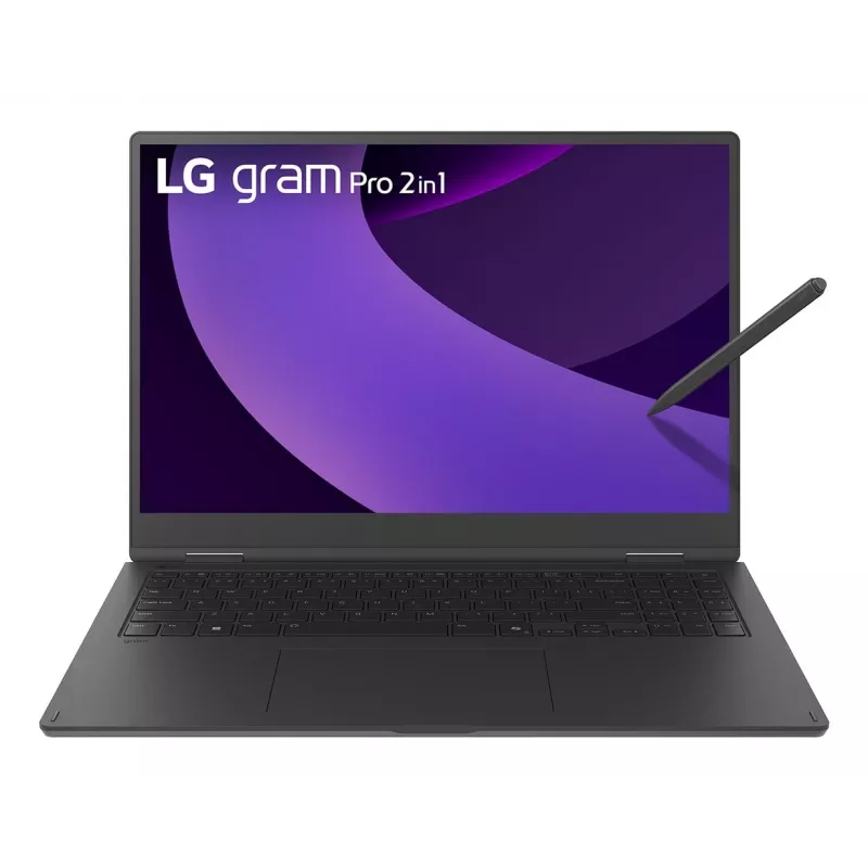 Hibrīdklēpjdators LG Gram Pro 16TB90TP 16 collu Intel Core Ultra 7 16GB 1TB Intel Arc 140T Windows 11 Pro