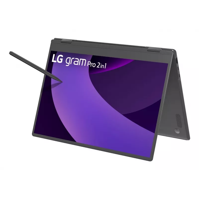 Hibrīdklēpjdators LG Gram Pro 16TB90TP 16 collu Intel Core Ultra 7 16GB 1TB Intel Arc 140T Windows 11 Pro